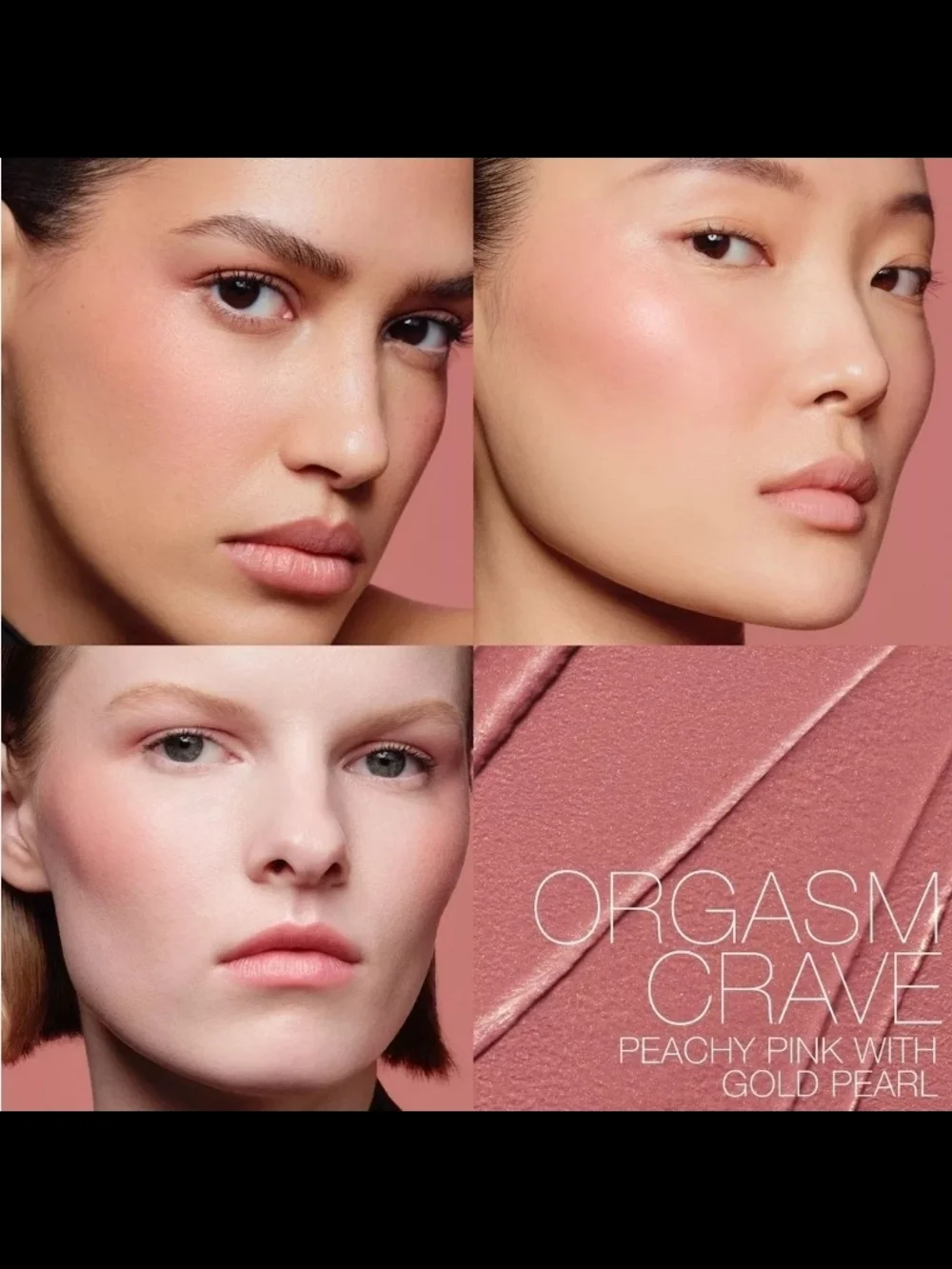 NARS The Multiple In Orgasm Crave - Peachy Pink NEW